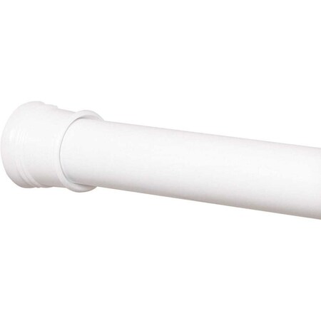 Proplus 27 to 40 Adjustable Tension Shower Rod in White 502WIL